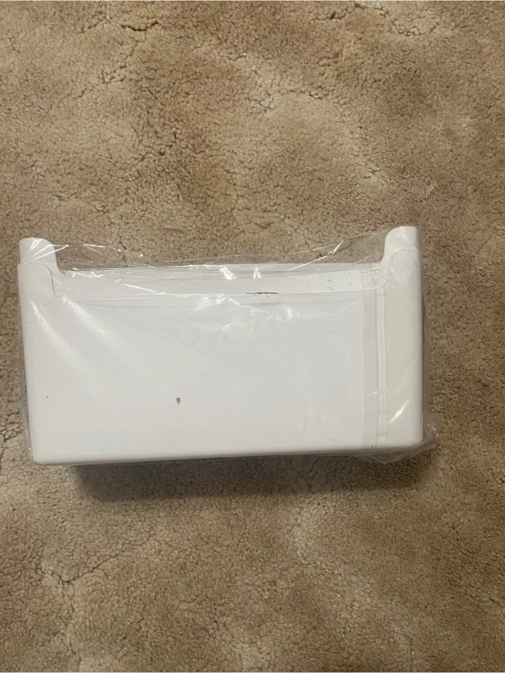 New White Plate and Utensil Organizer Set of 2